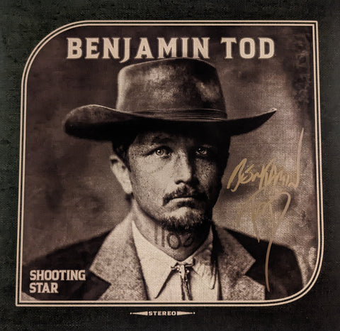 Benjamin Tod -  Shooting Star LP Ltd Green Smoke Vinyl Shake It Exclusive SIGNED!